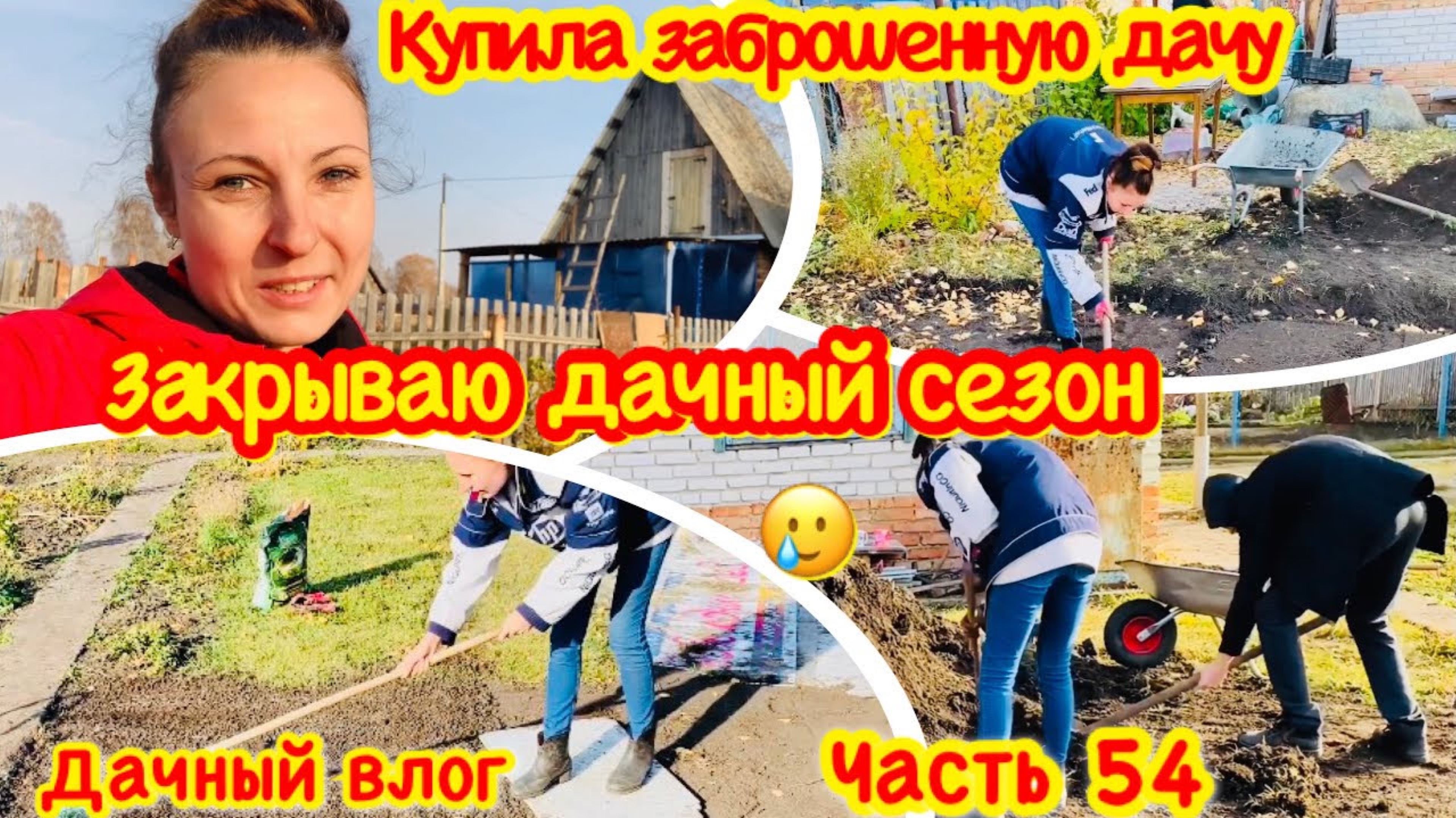 Купила заброшенную дачу ПЕРВЫЙ ДАЧНЫЙ СЕЗОН