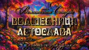 Сказки детям. Сборник сказок про волшебницу Летославу.